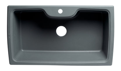 ALFI brand AB3520DI 35" Drop-In Single Bowl Granite Composite Kitchen Sink