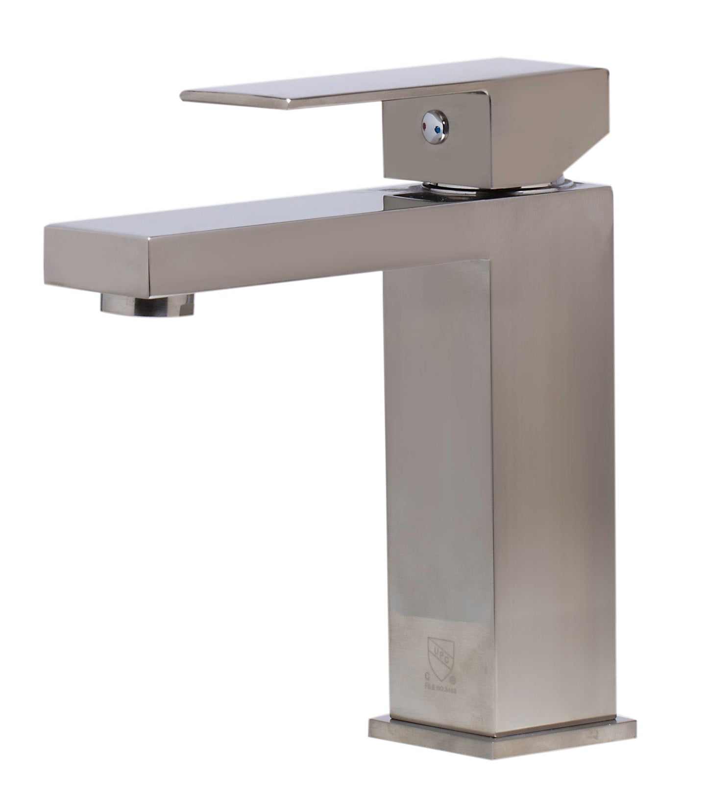 ALFI brand AB1229 Square Single Lever Bathroom Faucet