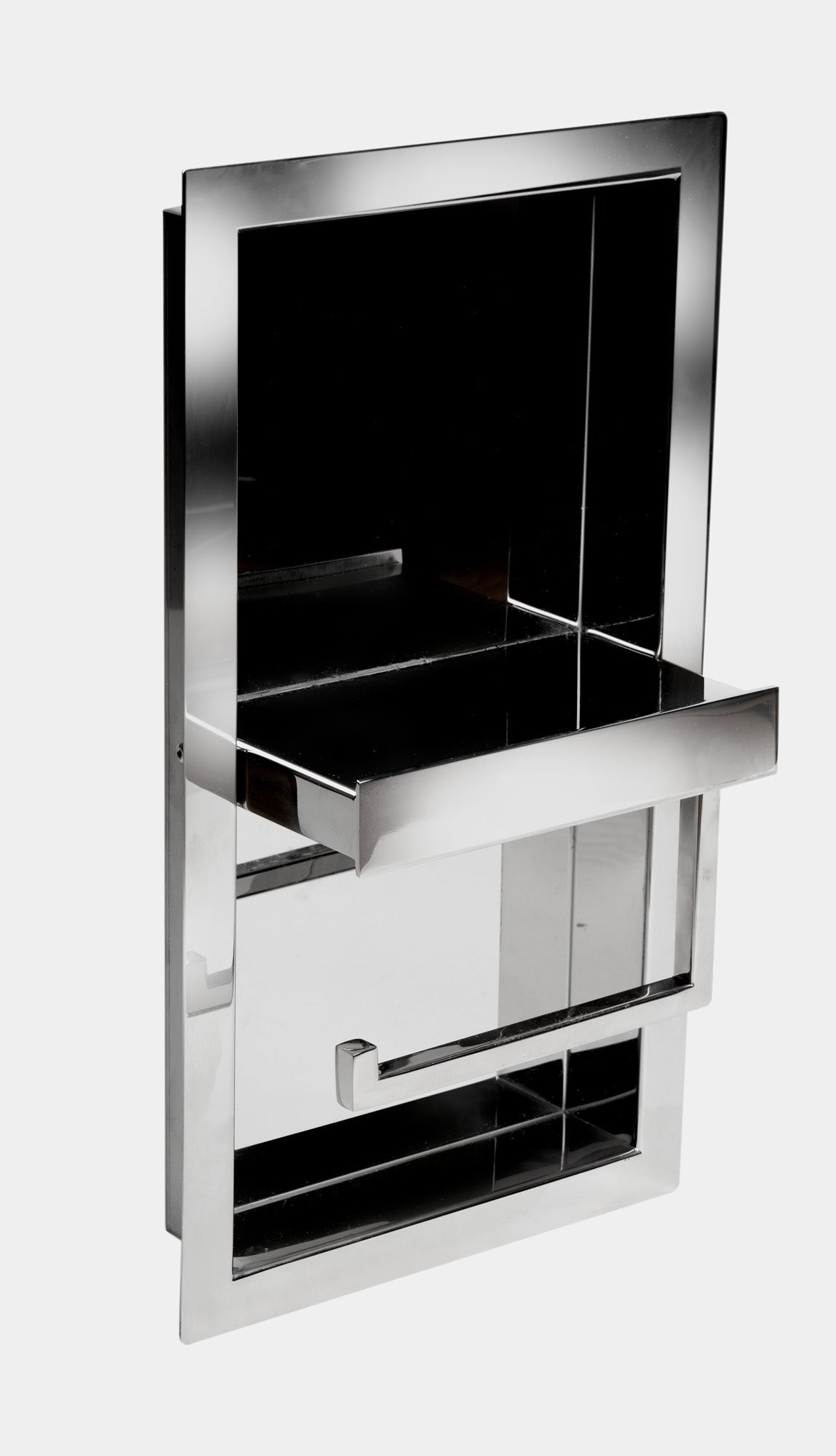 AlFI brand ABTPN88 Recessed Toilet Paper Holder Niche