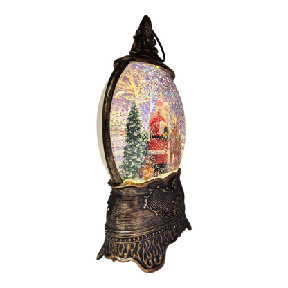 Santa's Enchanted Snow Globe
