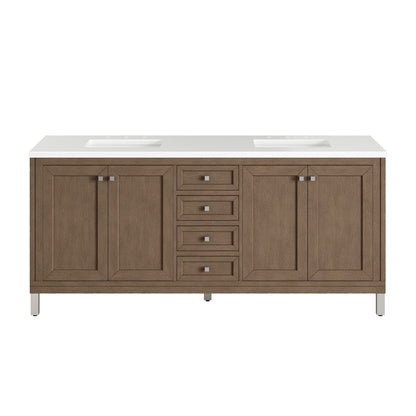 Chicago 72" Double Vanity Cabinet