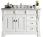 Brookfield 48" Single Vanity Cabinet, Bright White