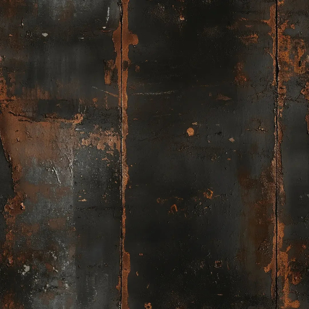 Midnight Forge with Copper Veins