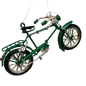 Green Bike Ornaments