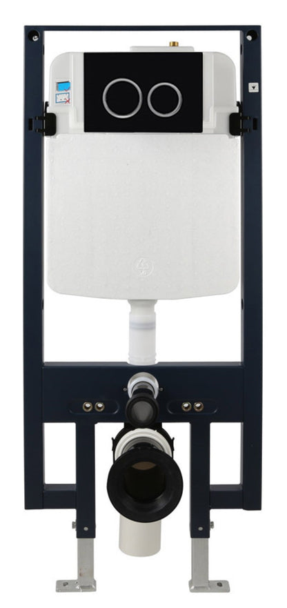 EAGO PWG380 Dual Flush Wall Mounted Toilet Tank Carrier for WD101, WD332, WD333