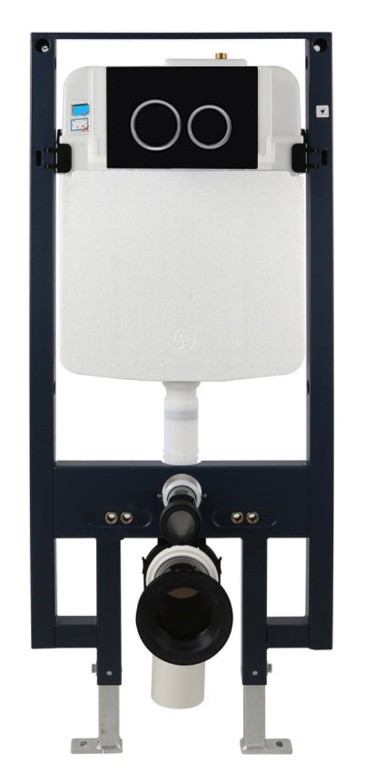 EAGO PWG380 Dual Flush Wall Mounted Toilet Tank Carrier for WD101, WD332, WD333