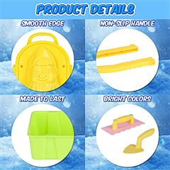 15Pcs Outdoor Snow / Beach Toys