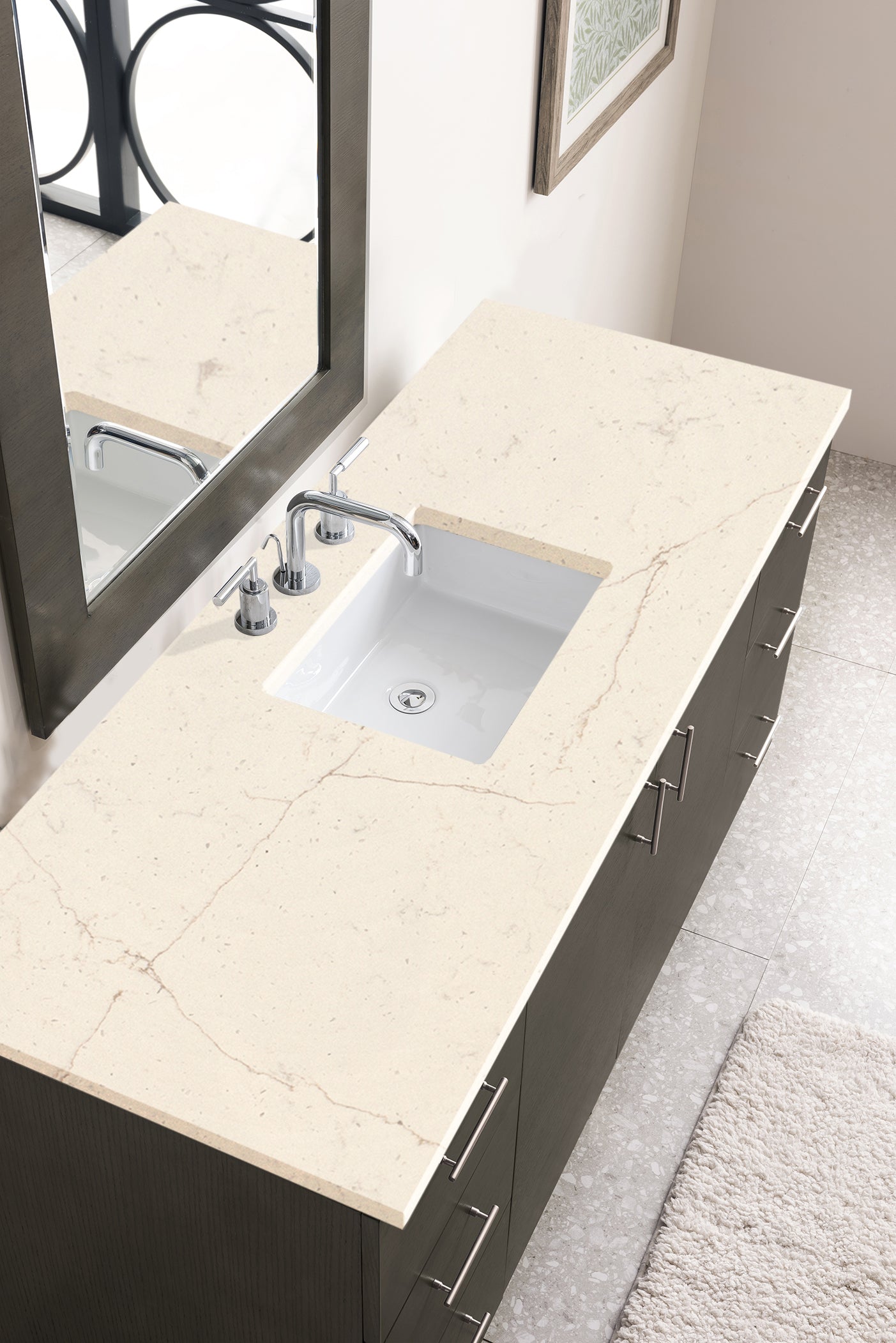 Metropolitan 60" Single Vanity Cabinet