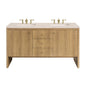 Hudson 60" Double Vanity Cabinet