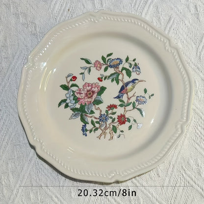 NordicInspired Ceramic Plates  Versatile Dining Set of 2