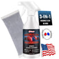 Boxing Glove Deodorizer Cleaner Spray（with Desiccant) Gym Equipment & Shoe Odor Eliminating Spray Yoga Mat Cleaner Natural Plant Based Sports Deodorizer 16.91Fl Oz