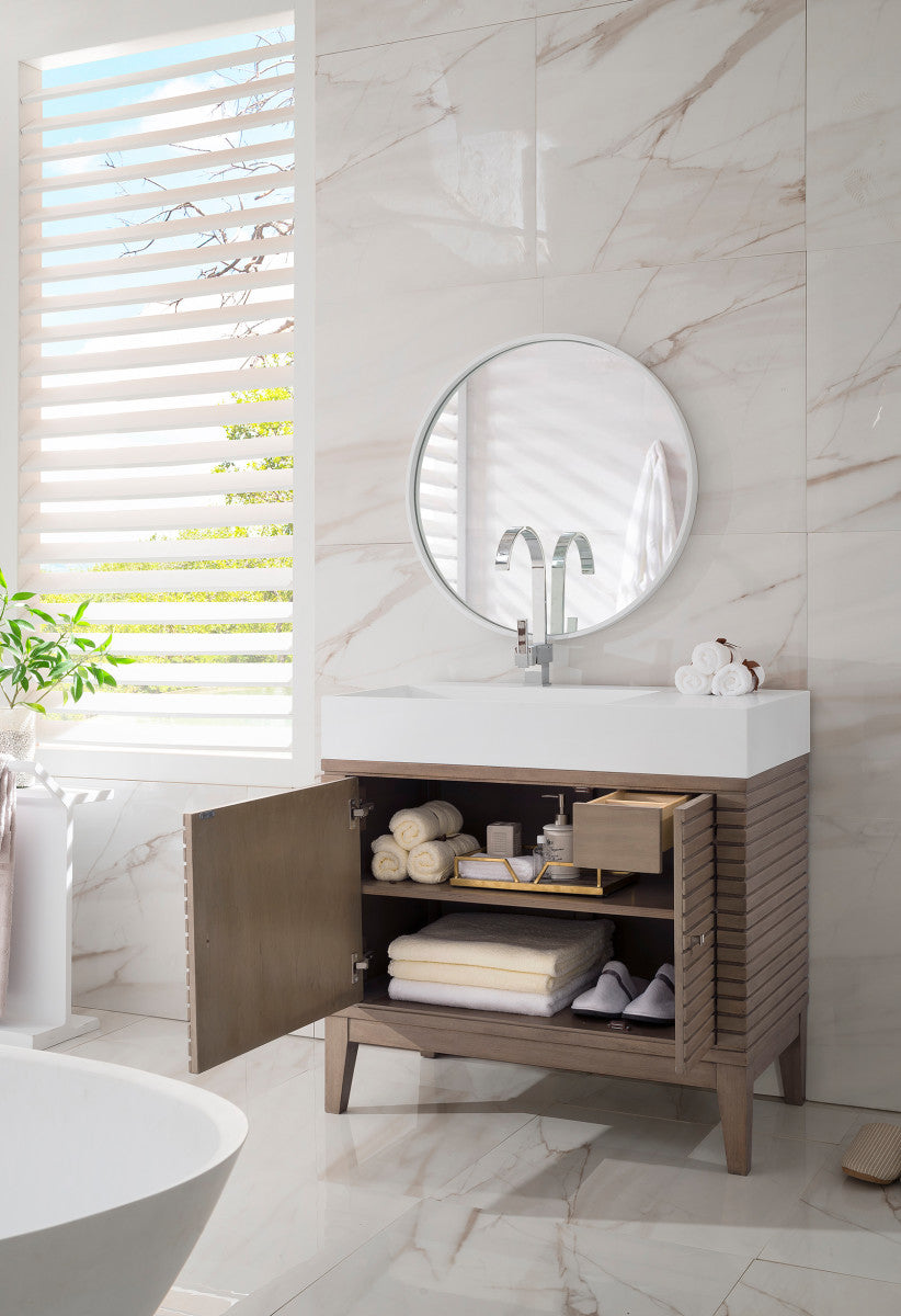 Linear 36" Single Vanity Cabinet
