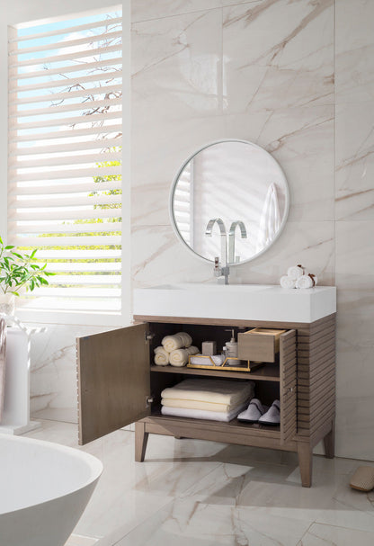 Linear 36" Single Vanity Cabinet