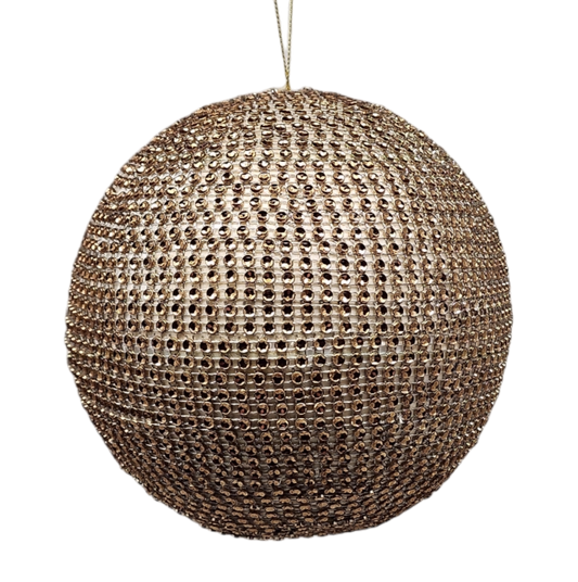 Mirror Sequin Oversized Ball Ornament -