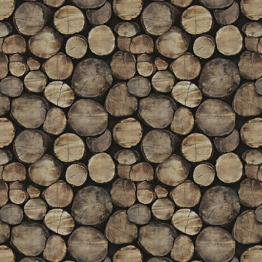 Woodland Cabin Retreat Wallpaper