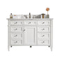 Brittany 48" Single Vanity in Bright White