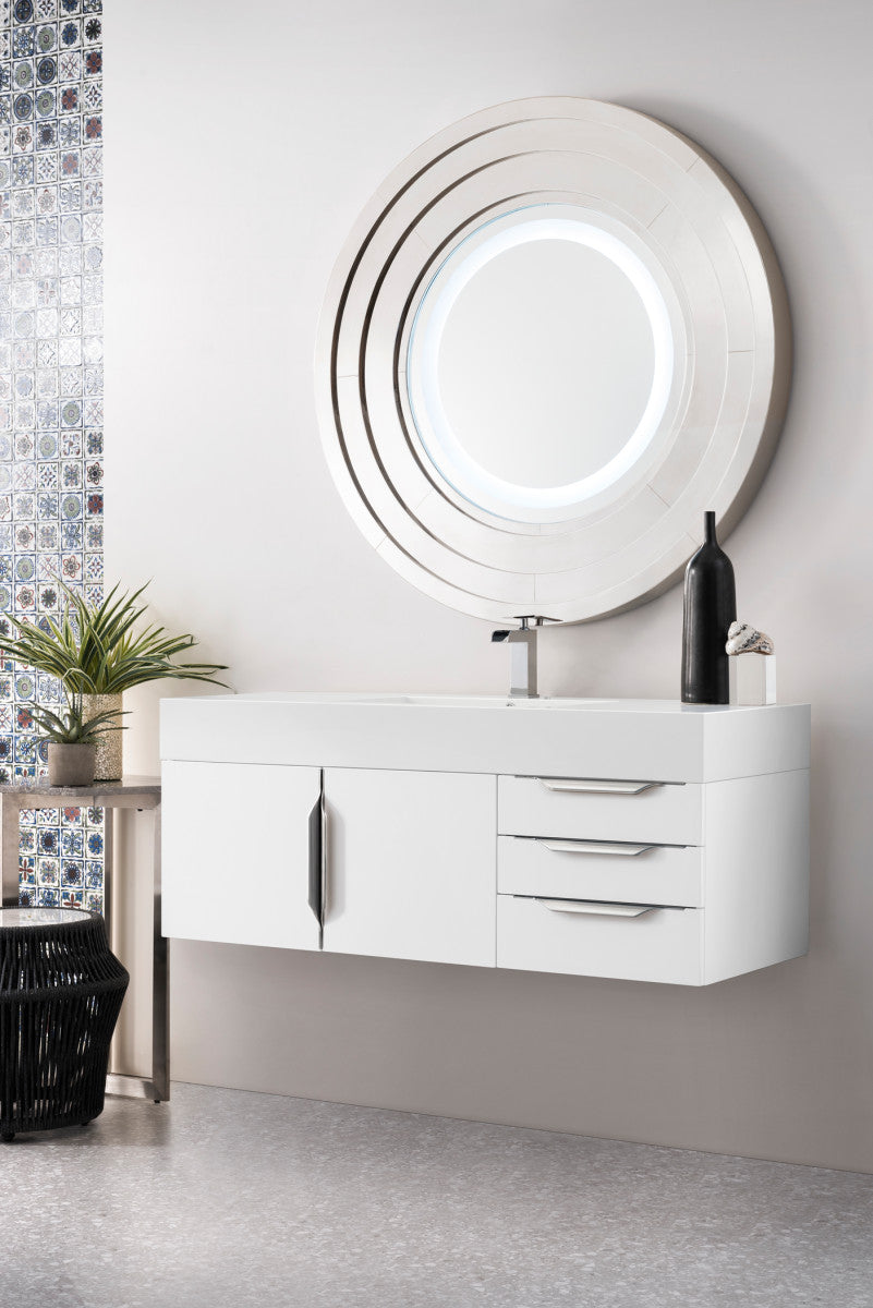 Columbia 48" Single Wall Mount Vanity Cabinet