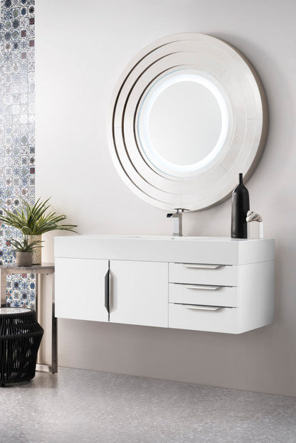 Columbia 48" Single Wall Mount Vanity Cabinet