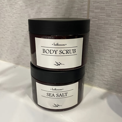 Elegant 300ml Bathroom Jar Set Store Bath Essentials with Style