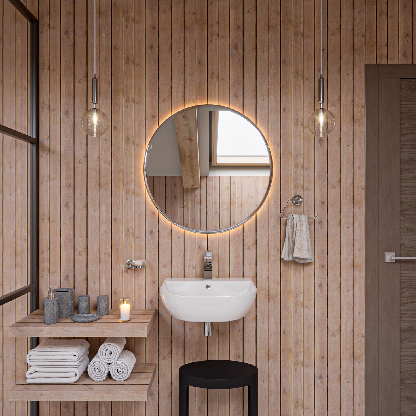 ALFI brand AB9521 6 Piece Matching Bathroom Accessory Set
