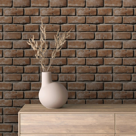 Heritage Brownstone Brick Wall