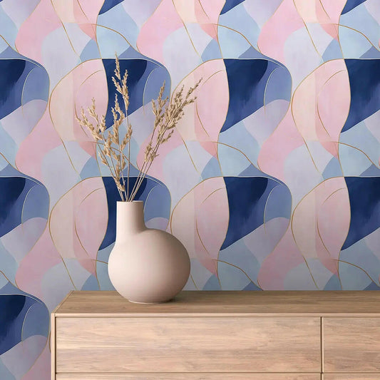 Gilded Pastel Serenity