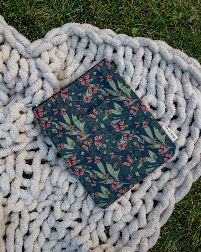 Meaggie Moos - Book / Tablet Sleeve | Butterfly Garden