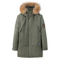 Men's Down Jacket Thickened Mid-length White Duck Down Coat