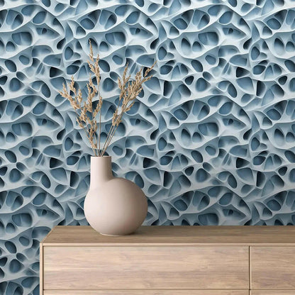 Arctic Strata Sculptural Wallpaper