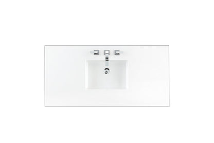 48" Single Top, 3 CM Silestone w/ Sink