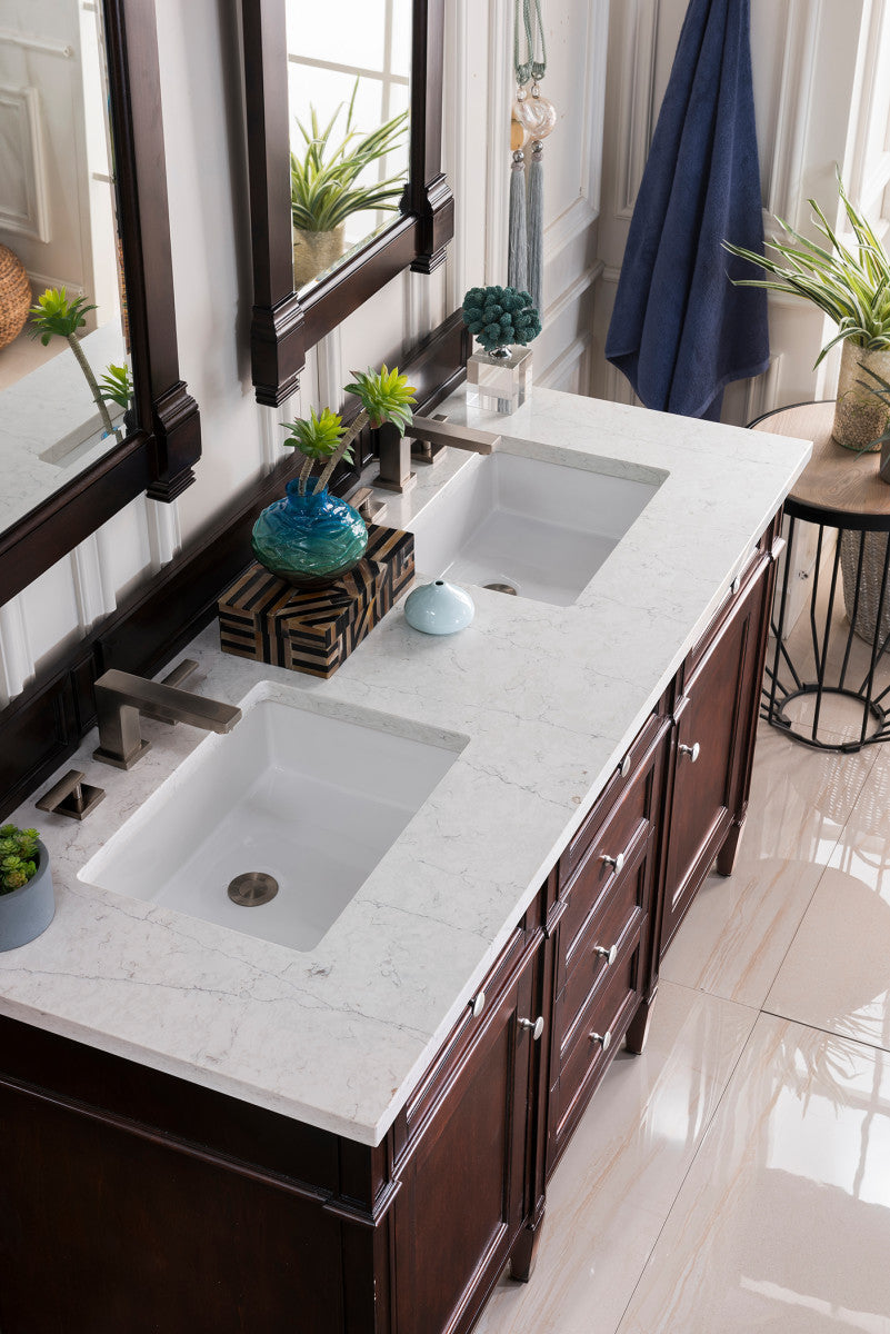 Brittany 60" Double Vanity Cabinet