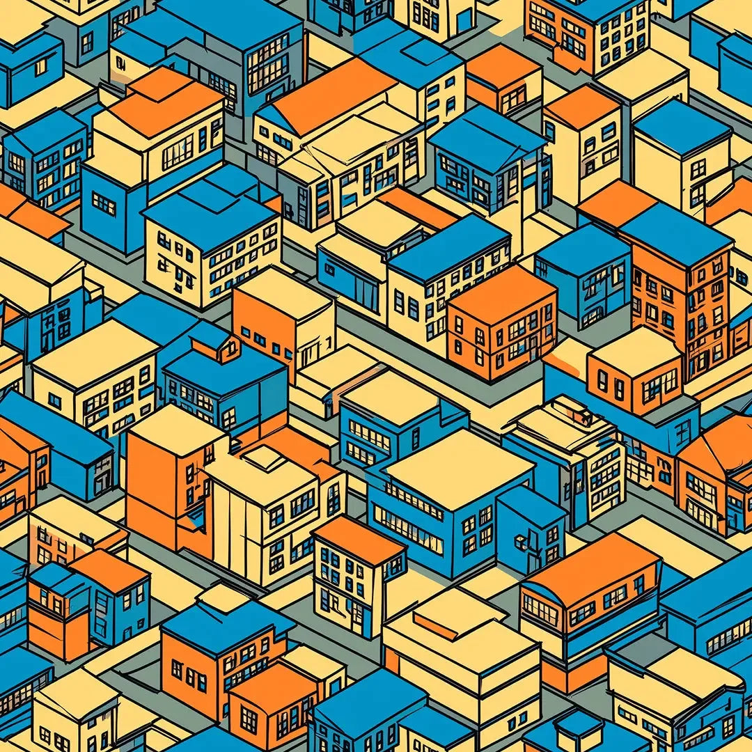 Playful Metropolis Grid View