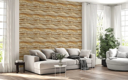 Sun-Kissed Canyon Wall