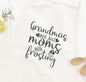 Grandmas Moms with Frosting - Women's Apron | Aprons | Kitchen + Metal