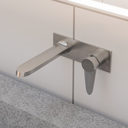 ALFI brand AB1772 Wall Mounted Modern Bathroom Faucet