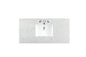 48" Single Top, 3 CM Silestone w/ Sink