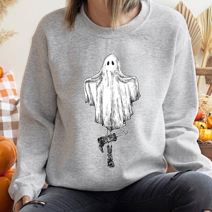 Dancing Ghost Halloween Sweatshirt