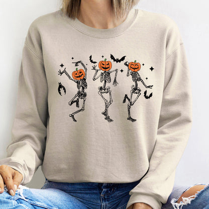 Dancing Pumpkins Halloween Sweatshirt