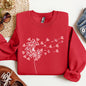 Dandelion Hearts, Flower, Sweatshirt, Valentine's Day