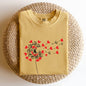 Dandelion Hearts, Flower, Comfort Colors Tshirt, Valentine's Day