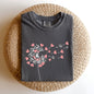 Dandelion Hearts, Flower, Comfort Colors Tshirt, Valentine's Day