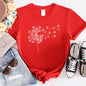 Dandelion Hearts, Flower, Super Soft Tshirt, Valentine's Day
