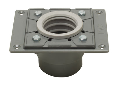 ALFI brand  ABDB55 PVC Shower Drain Base with Rubber Fitting