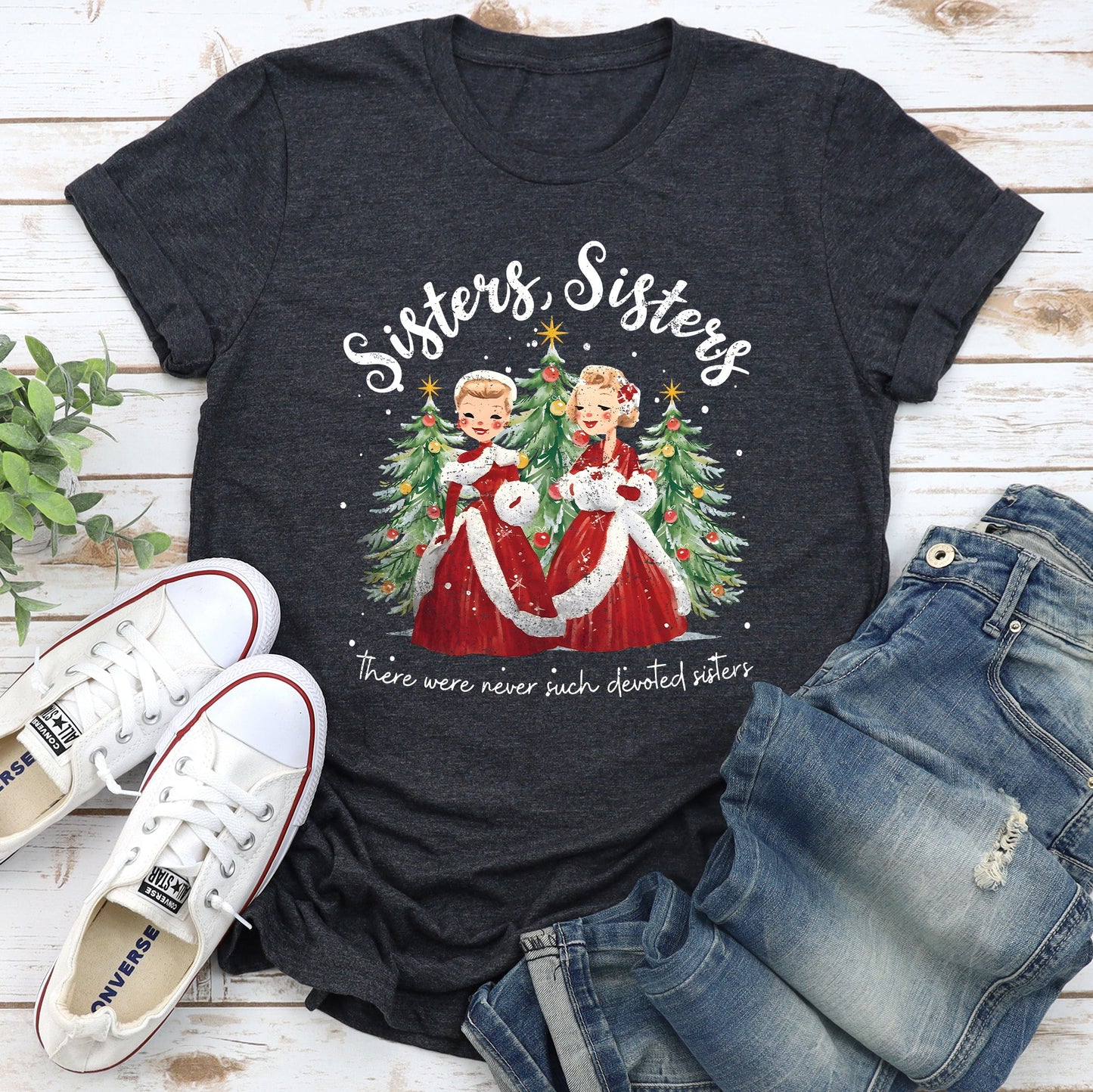 Sisters, White Christmas, Movie, Super Soft Tshirt, Classic, Musical