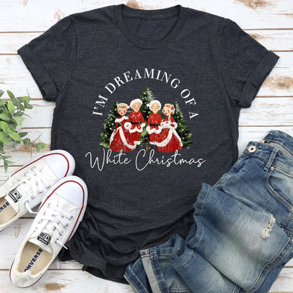I'm Dreaming Of A White Christmas Movie, Super Soft Tshirt, Classic, Musical