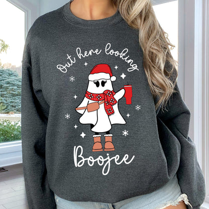 Boojee Ghost, Trendy Christmas, Bougie, Funny, Christmas Sweatshirt