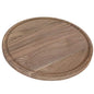 Härthwood Walnut Wood Cutting Board with Juice Groove (12" round) | Kitchen [Wood] | Kitchen + Metal