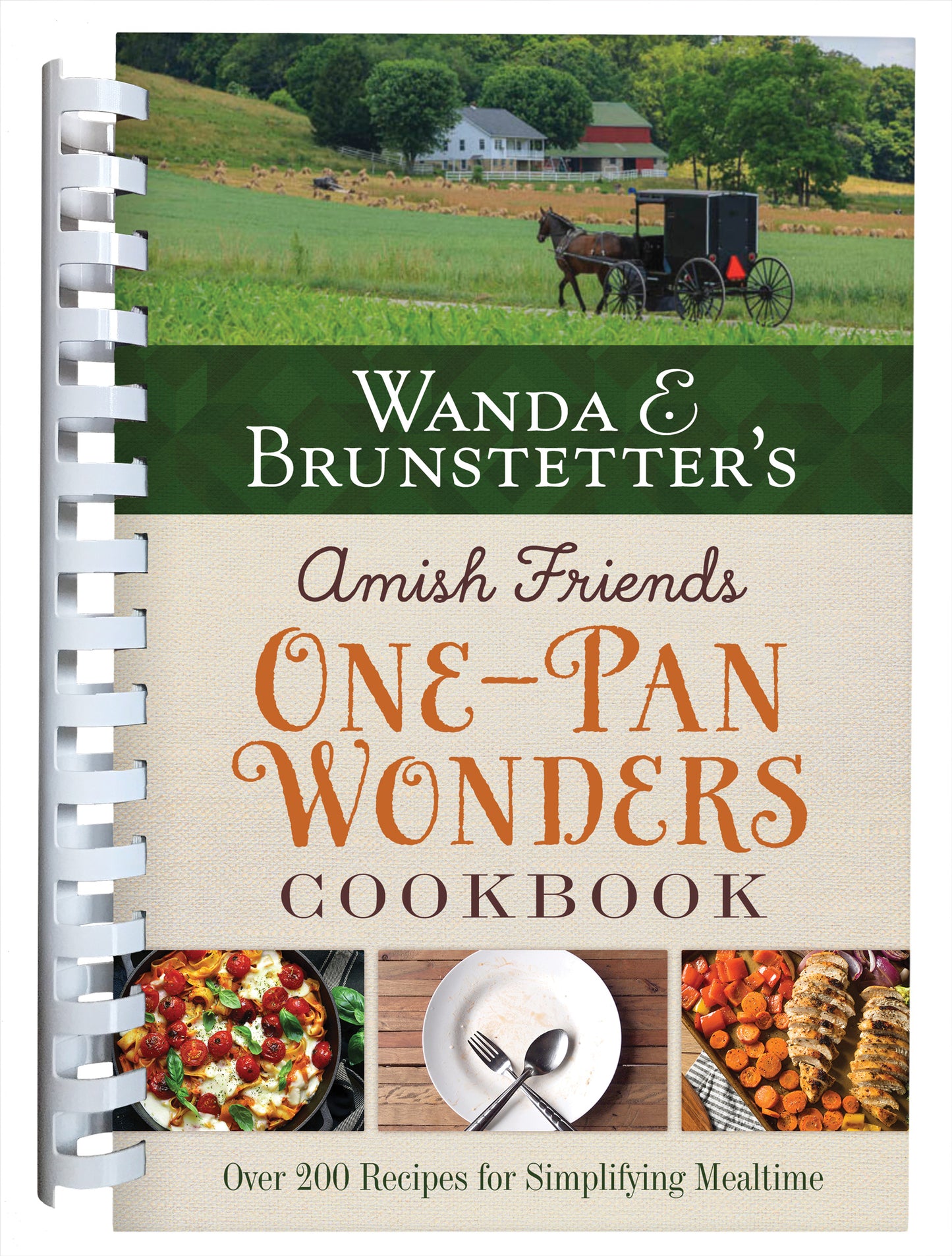 Wanda E. Brunstetter's Amish Friends One-Pan Wonders Cookbook | Gift Shop & Gift Wrapping | Kitchen + Metal