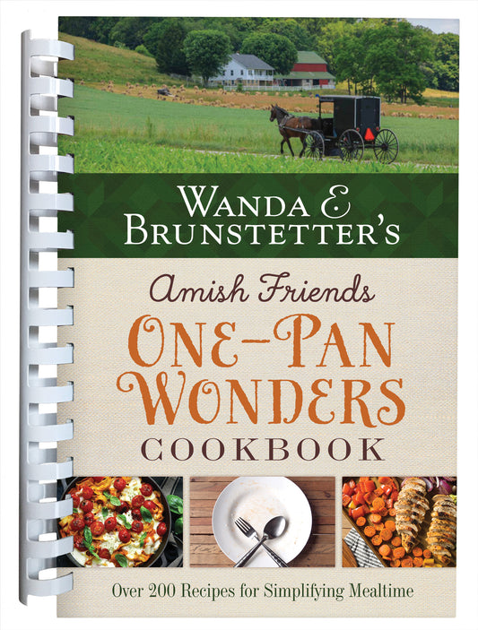Wanda E. Brunstetter's Amish Friends One-Pan Wonders Cookbook | Gift Shop & Gift Wrapping | Kitchen + Metal