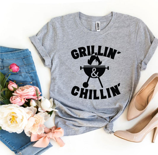 Grillin’ And Chillin’ T-shirt | Binge T-shirt Shop